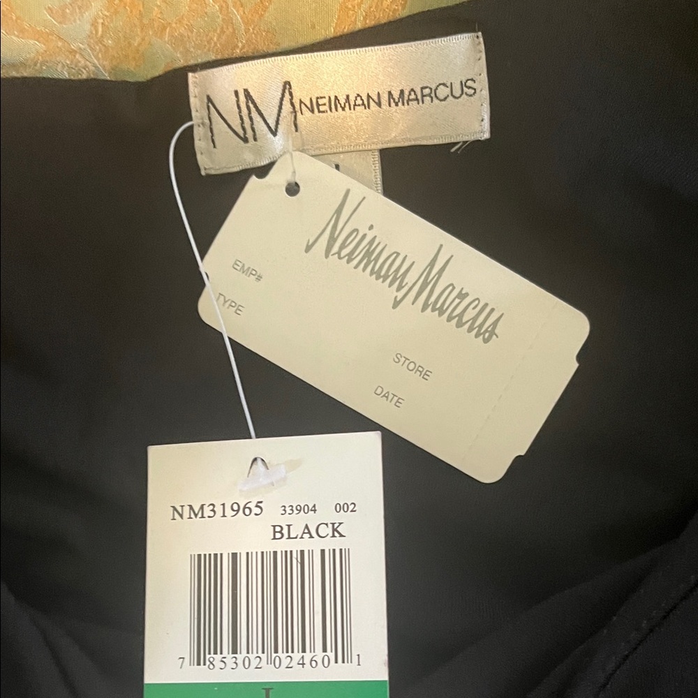 Neiman Marcus Black Classic Garment with Tags